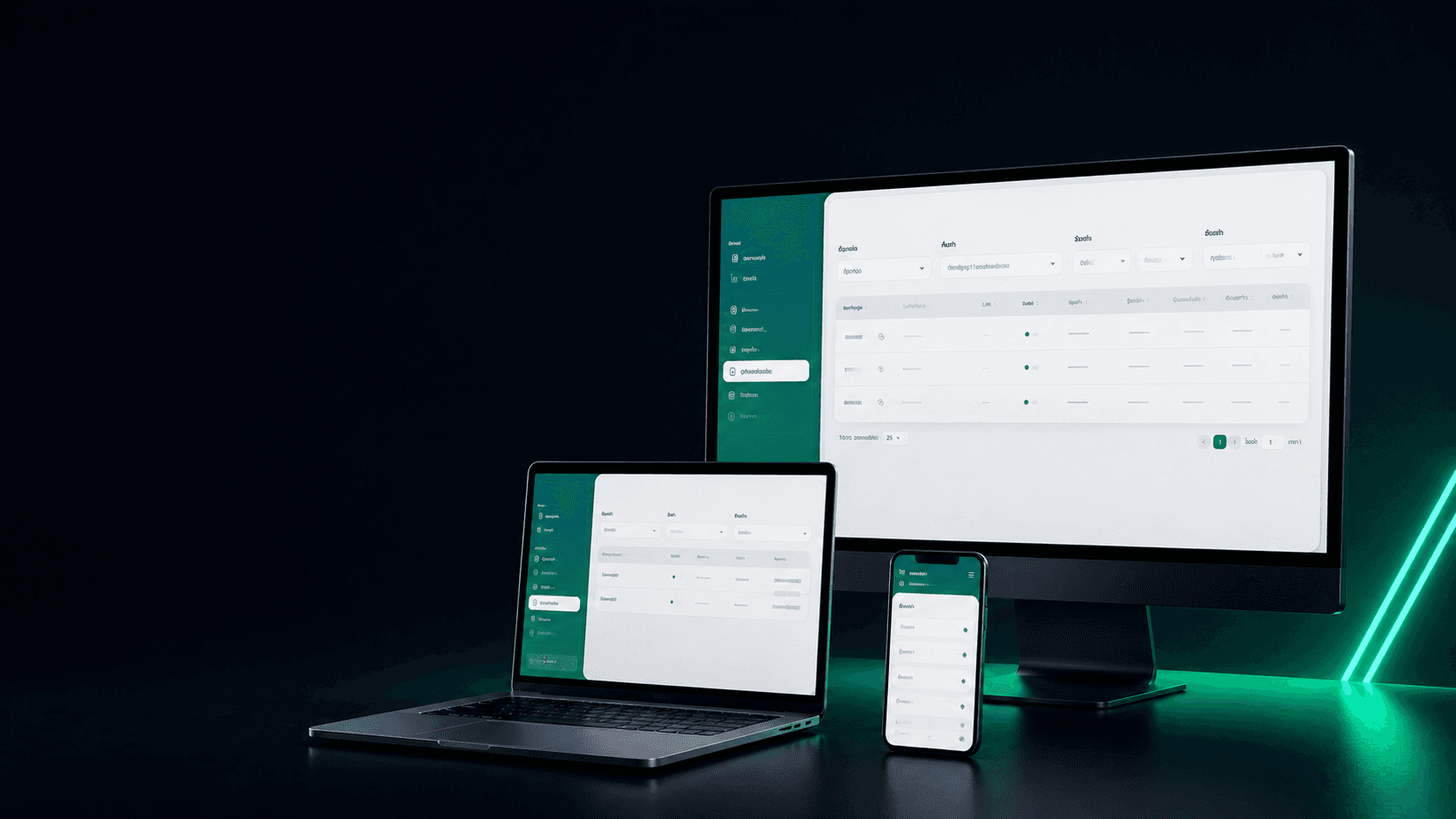 ภาพถ่าย realistic ระบบจัดการ MDM บนอุปกรณ์ Apple